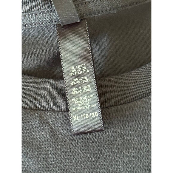 Skims Relaxed Shrunken T-Shirt Ash Size XL - Picture 8 of 8